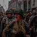 Ceremony held in the town square of Carentan in honor of WWII Veterans