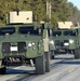 Convoy training operations at Fort McCoy