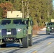 Convoy training operations at Fort McCoy