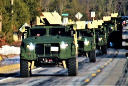 Convoy training operations at Fort McCoy