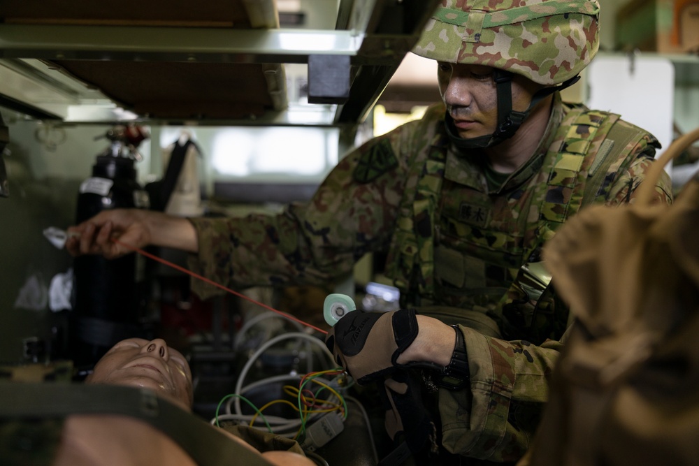 Iron Fist 23 Bilateral Casualty Evacuation Exercise