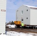 History made: Contractor moves first two World War II-era barracks at Fort McCoy