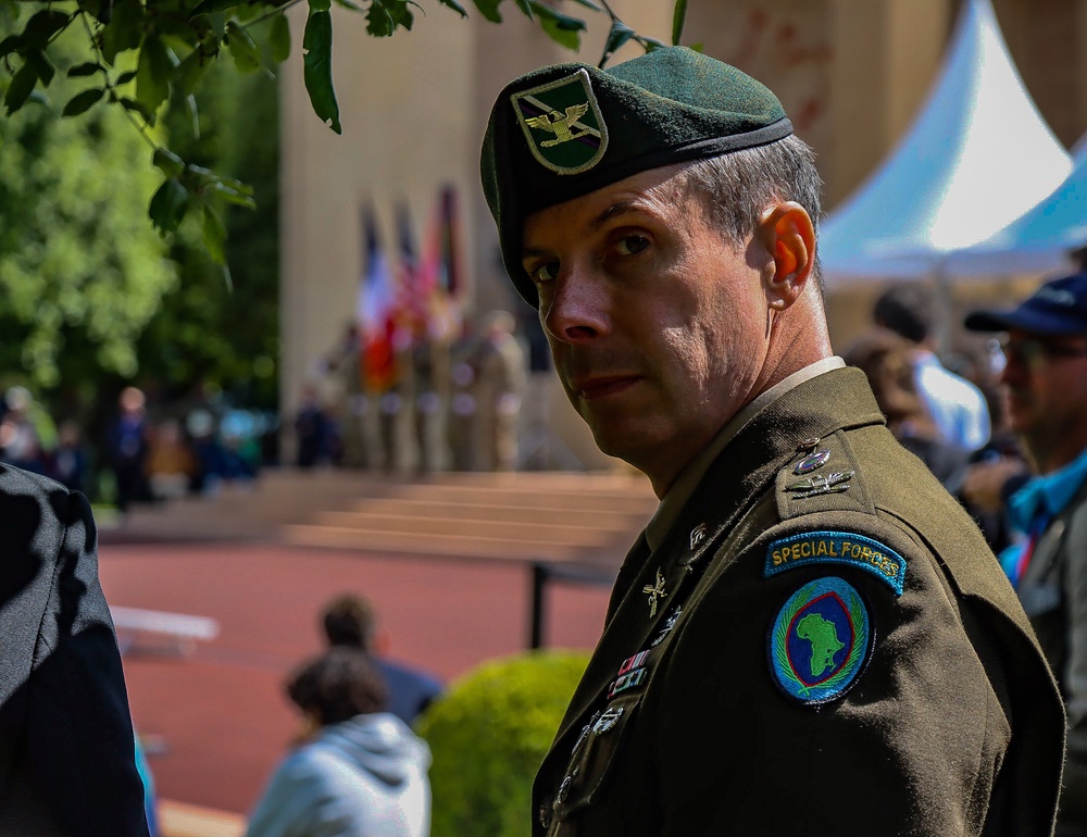 Ceremony at the Normandy American Cemetery concludes D-Day 78 Anniversary