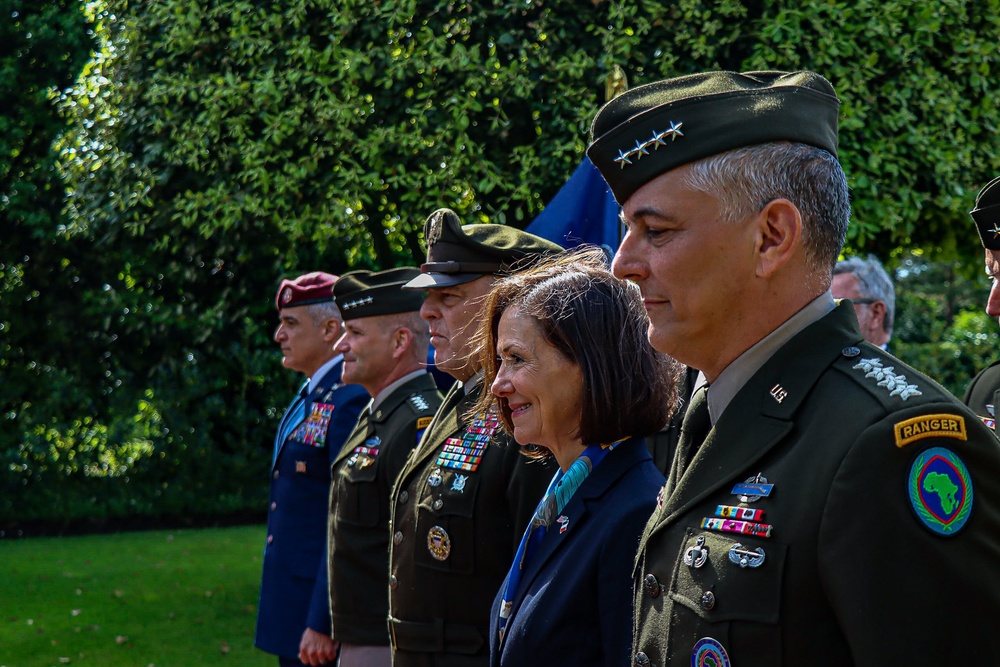 Ceremony at the Normandy American Cemetery concludes D-Day 78 Anniversary