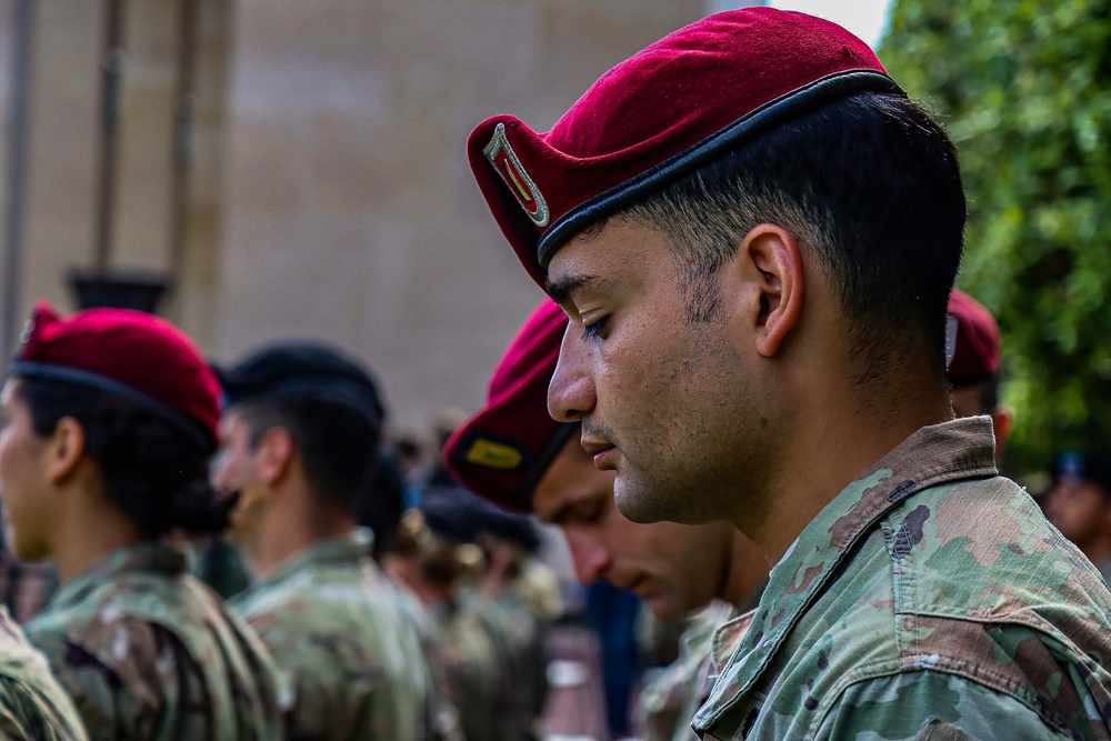 Ceremony at the Normandy American Cemetery concludes D-Day 78 Anniversary