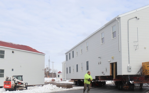 Photo Essay: Contractors move World War II-era barracks building at Fort McCoy, Part I