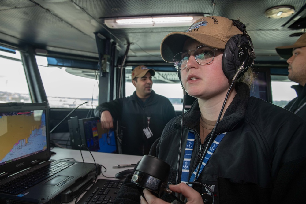 USS Theodore Roosevelt (CVN 71) conducts sea and anchor detail drills