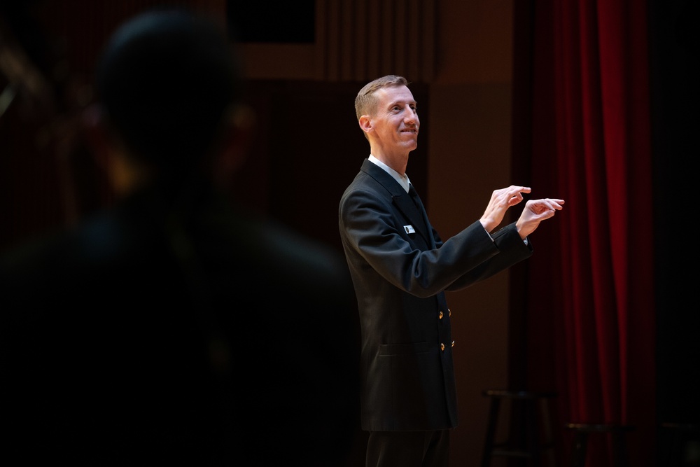 U.S. Navy Band Sea Chanters perform in Shelton