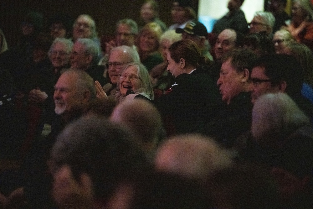 U.S. Navy Band Sea Chanters perform in Shelton