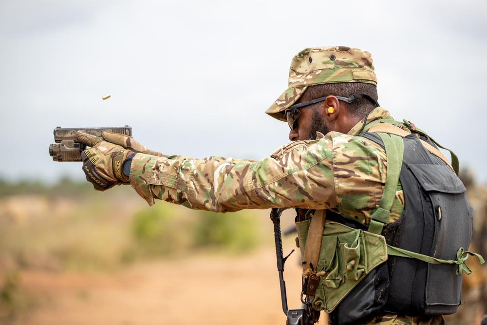 Cabo Verde Armed Foces Conduct Range Flintlock 2023