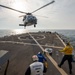 USS Paul Hamilton DV Visit and Helo Operations