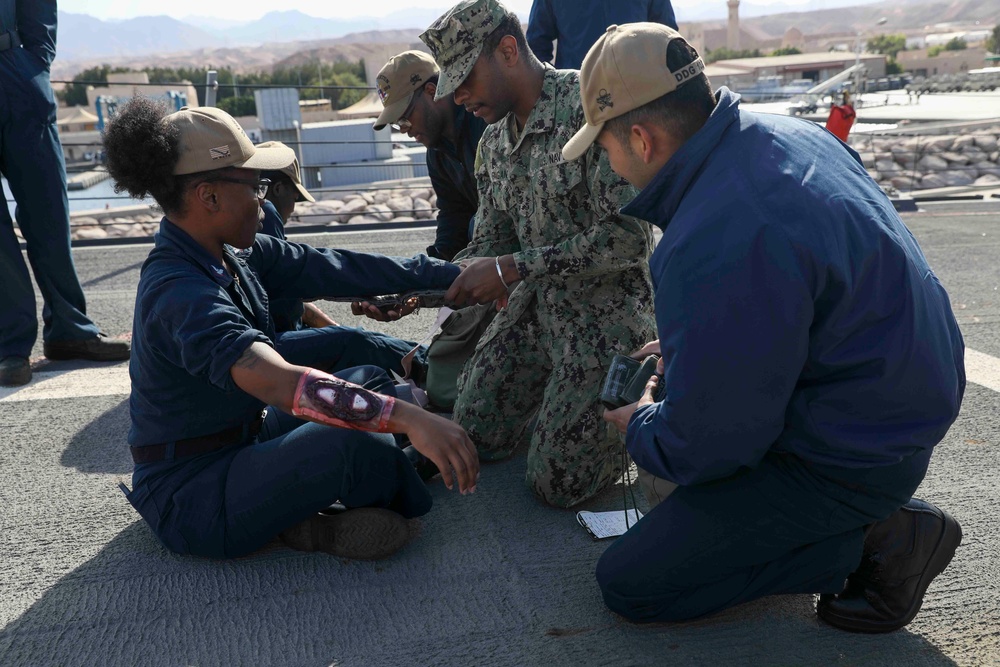 USS Truxtun IMX Operations