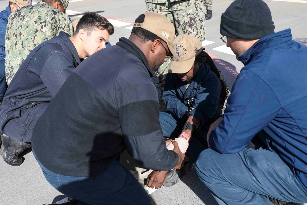 USS Truxtun IMX Operations