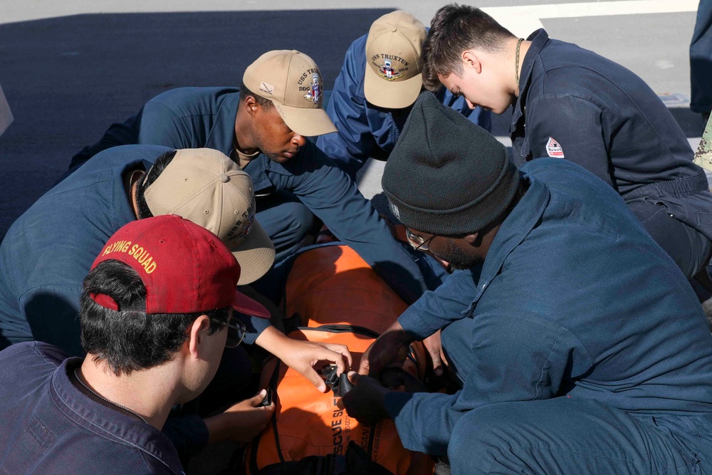 USS Truxtun IMX Operations