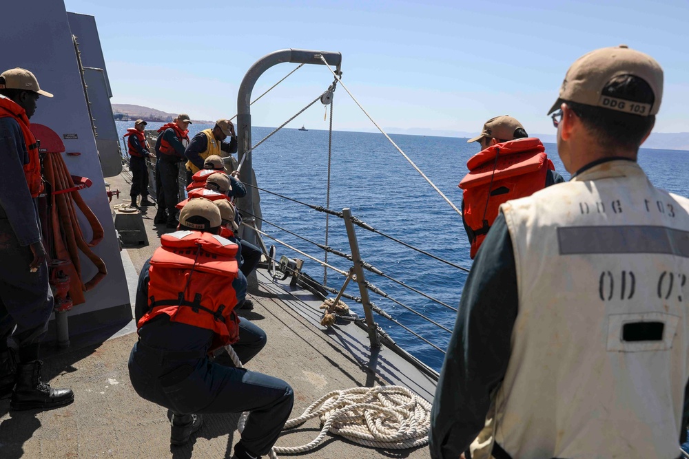 USS Truxtun IMX Operations