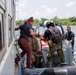 Members of The Ghana Armed Forces Help a Hostage off a Ship Flintlock 2023