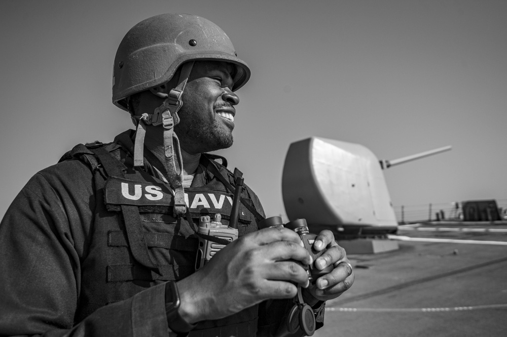 USS Paul Hamilton Strait Of Hormuz Transit