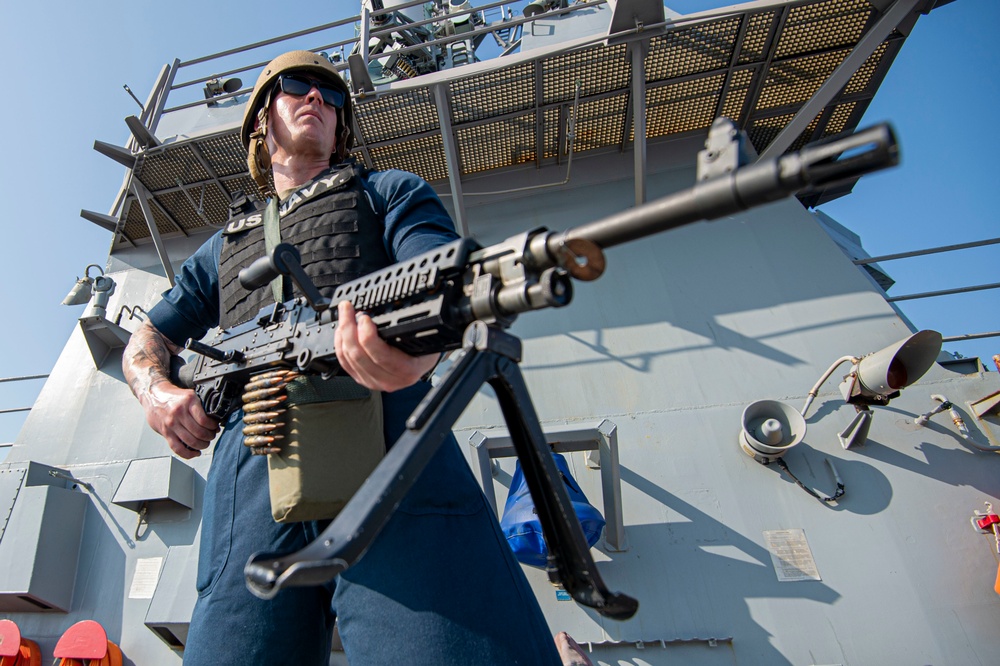 USS Paul Hamilton Strait Of Hormuz Transit