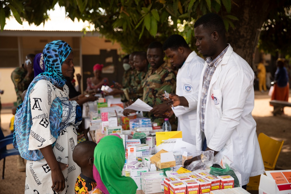 Ghanaian and U.S. Forces conduct MEDRETE