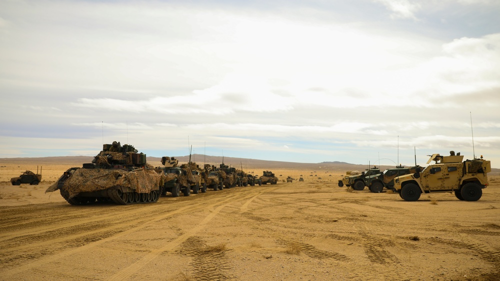 US Army's most modernized brigade goes to the National Training Center