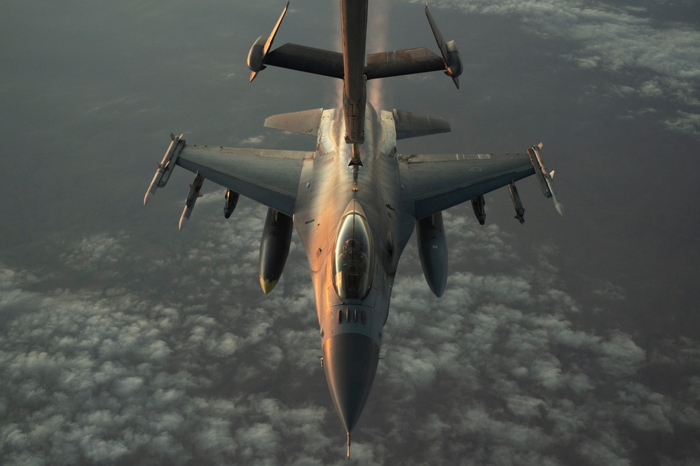 KC-10s Extend Fighting Falcon’s Flight