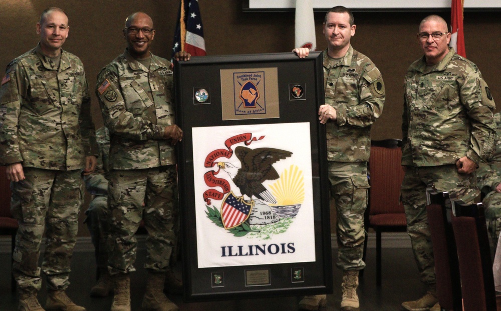 Central Illinois-based 404th Maneuver Enhancement Brigade Celebrates Successful Completion of Africa Mission