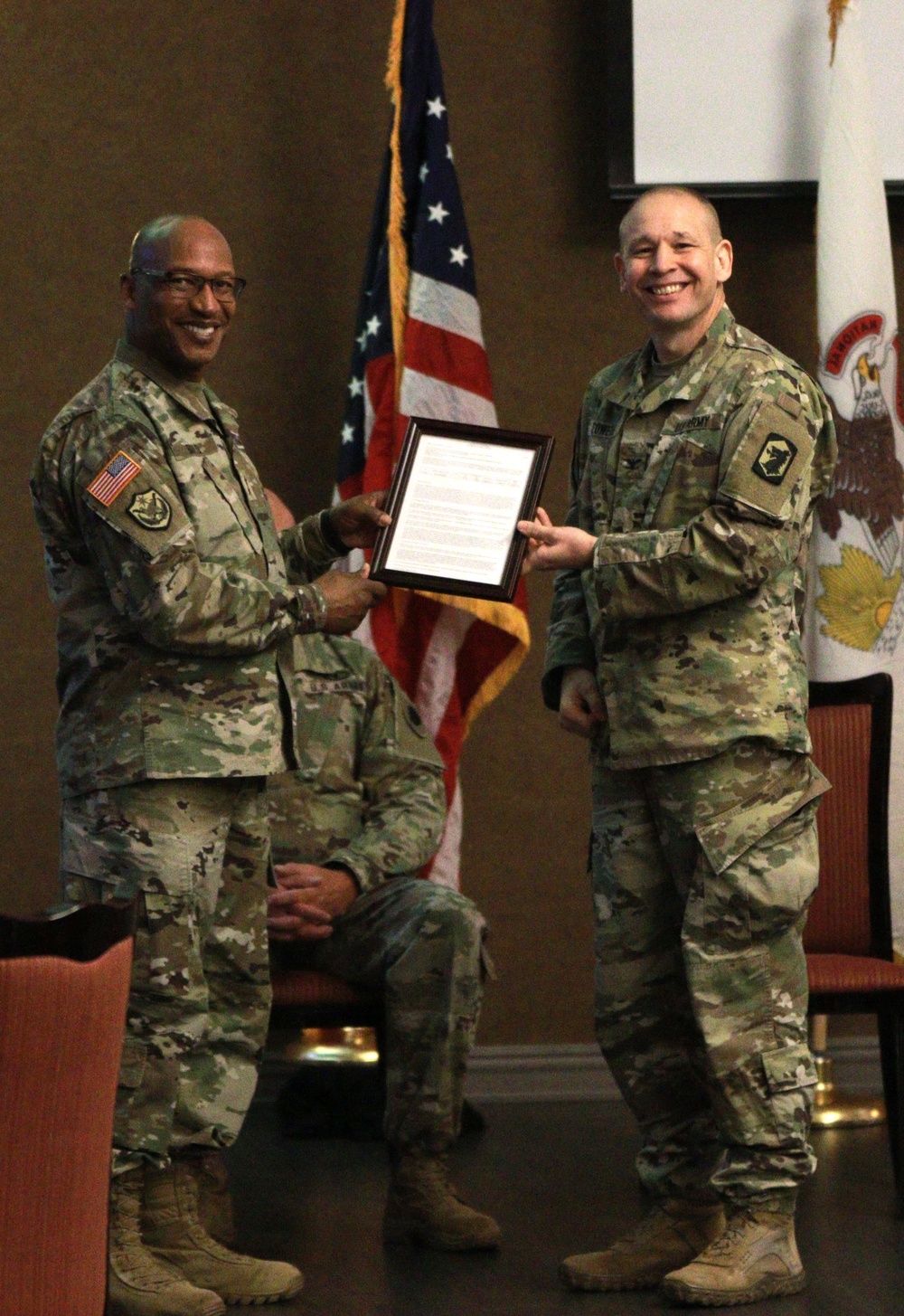 Central Illinois-based 404th Maneuver Enhancement Brigade Celebrates Successful Completion of Africa Mission