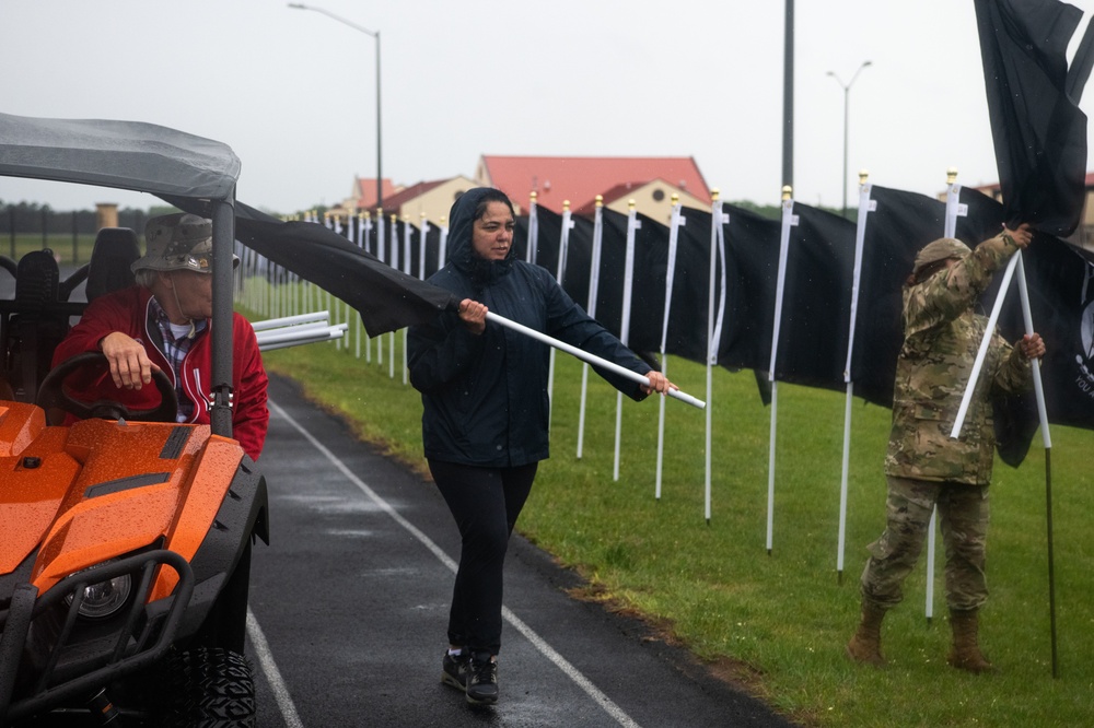 Operation Welcome Home flags