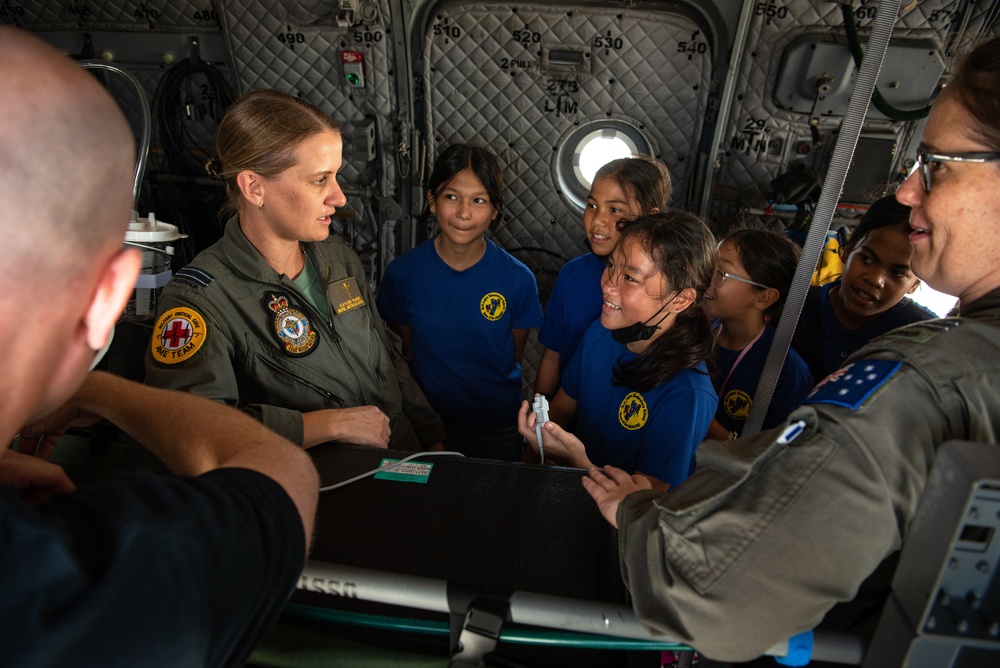 STARBASE Guam visits Andersen AFB