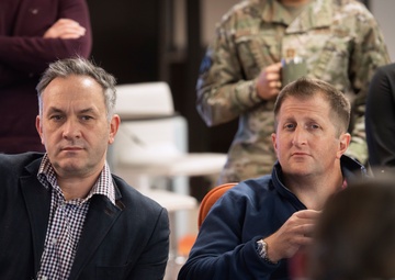 U.K. Space Command Delegation visit JCO