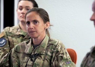 U.K. Space Command Delegation visit JCO