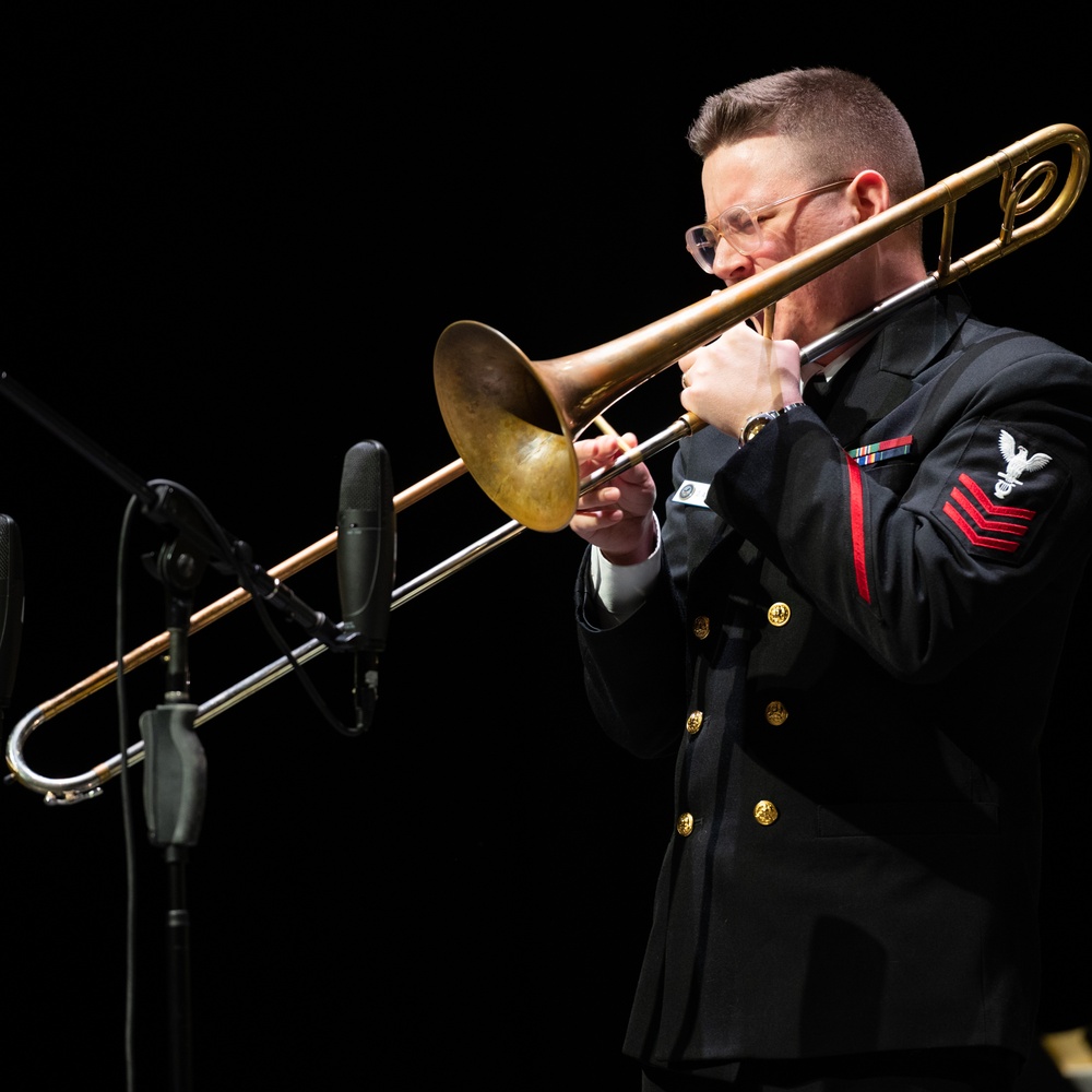 The United States Navy Band Commodores perform at Prince George's Community College