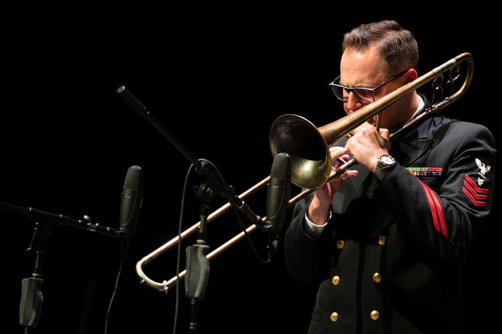 The United States Navy Band Commodores perform at Prince George's Community College