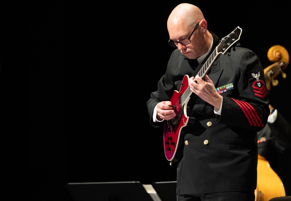 The United State Navy Band Commodores perform at Prince George's Community College