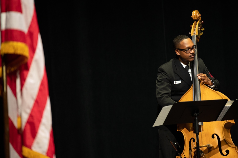 The United States Navy Band Commodores perform at Prince George's Community College