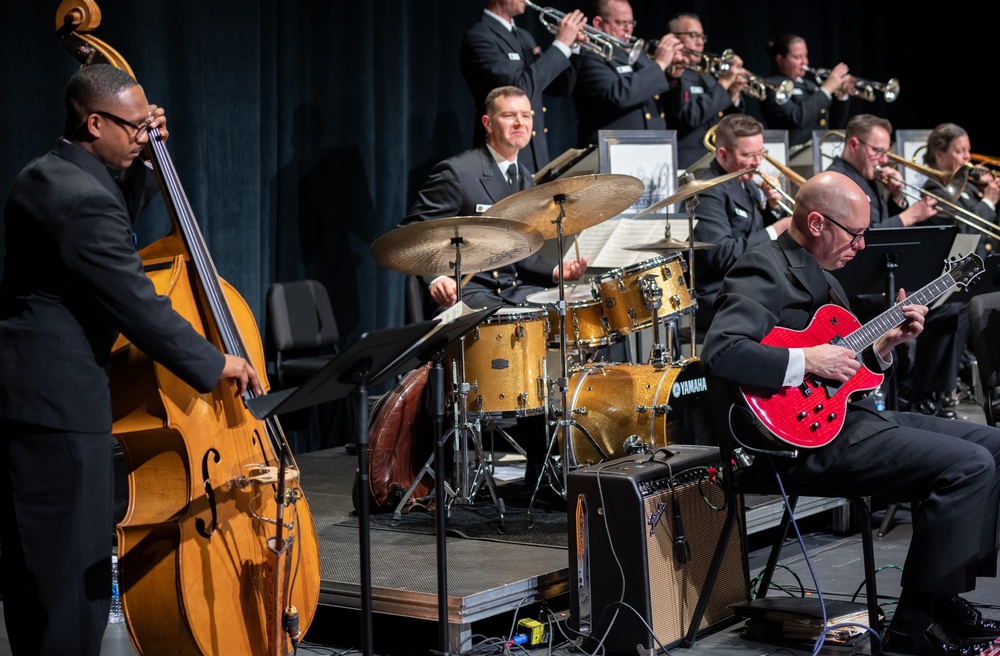 The United States Navy Band Commodores perform at Prince George's Community College