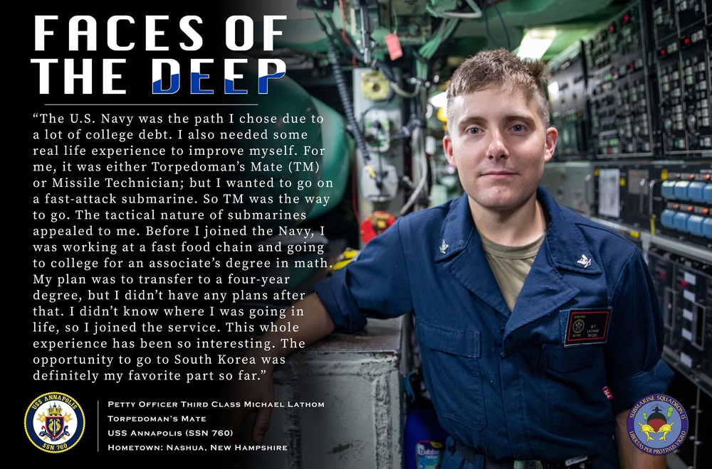 USS Annapolis Faces of the Deep