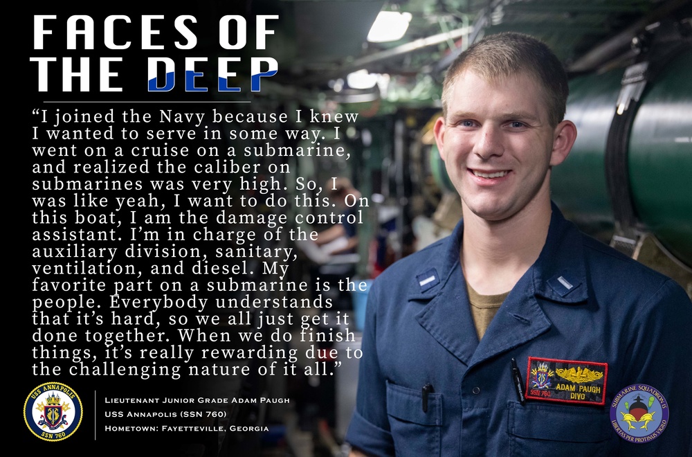 USS Annapolis Faces of the Deep