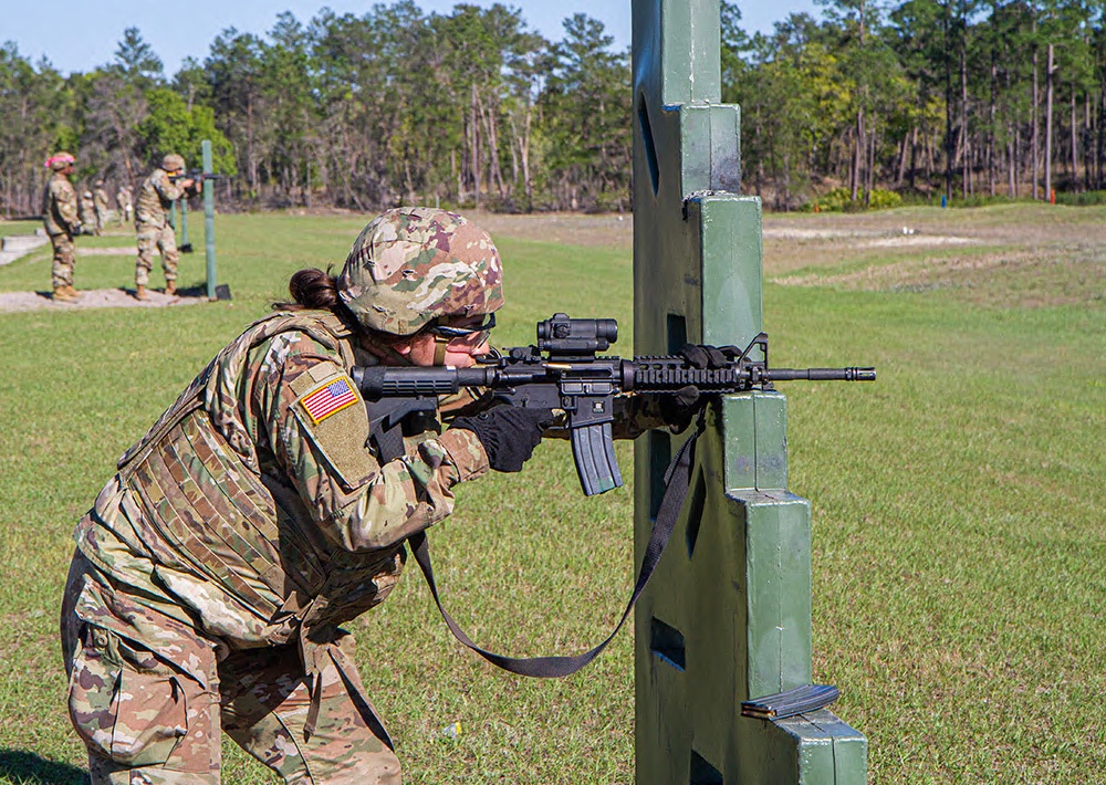 50th Regional Support Group Soldiers qualify with weapons