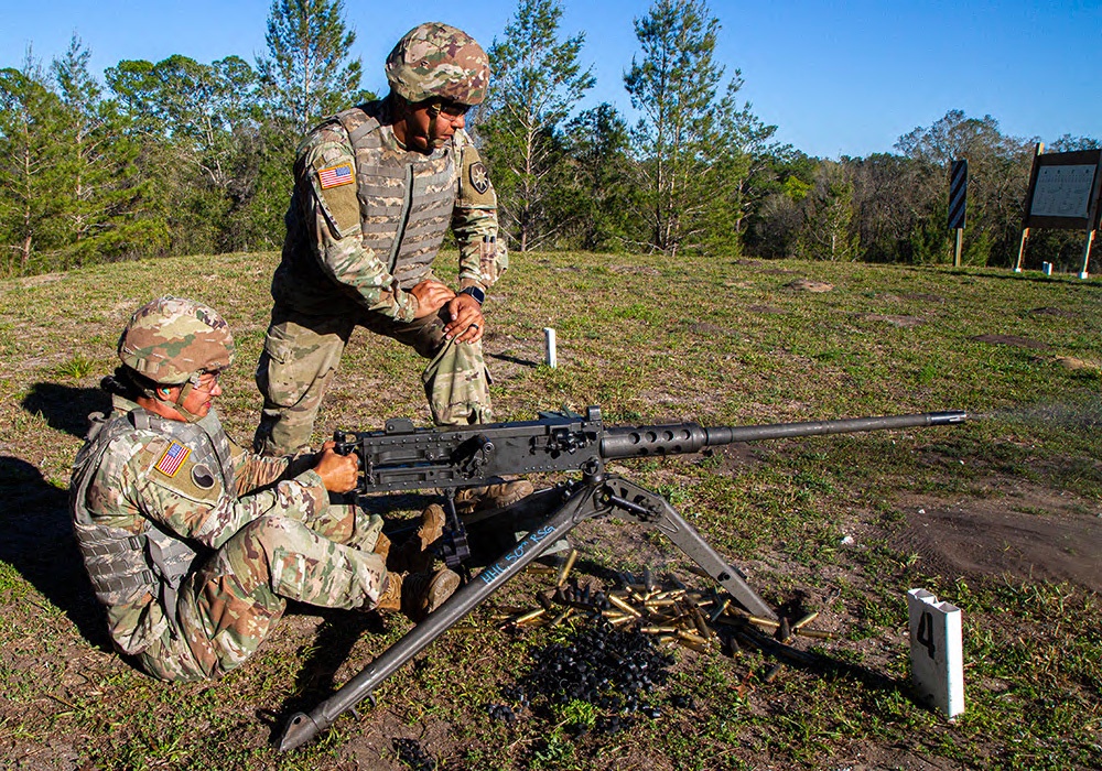 50th Regional Support Group Soldiers qualify with weapons