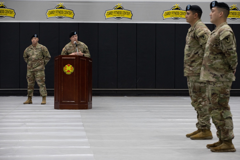 USAG Yongsan-Casey HHC Change of Command