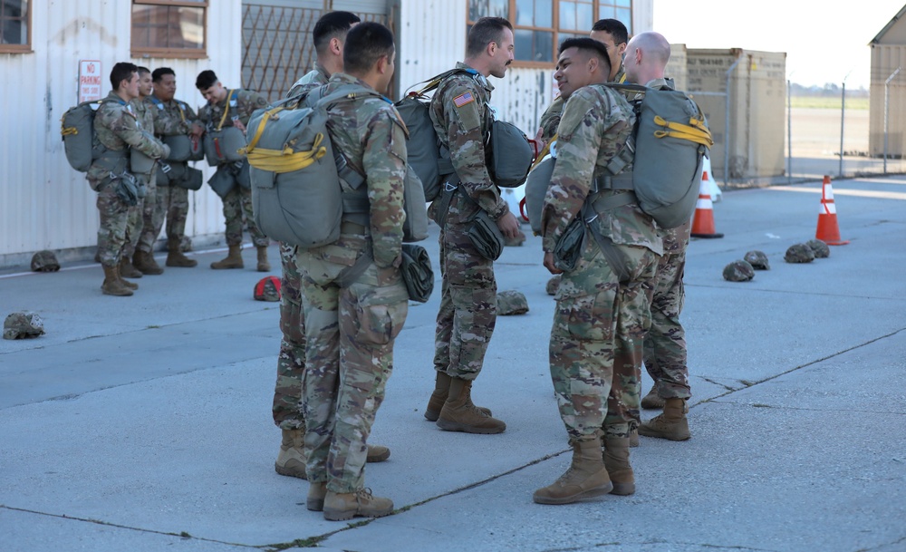 DVIDS - Images - 346th TADC Soldiers prepare for parachute jump [Image ...