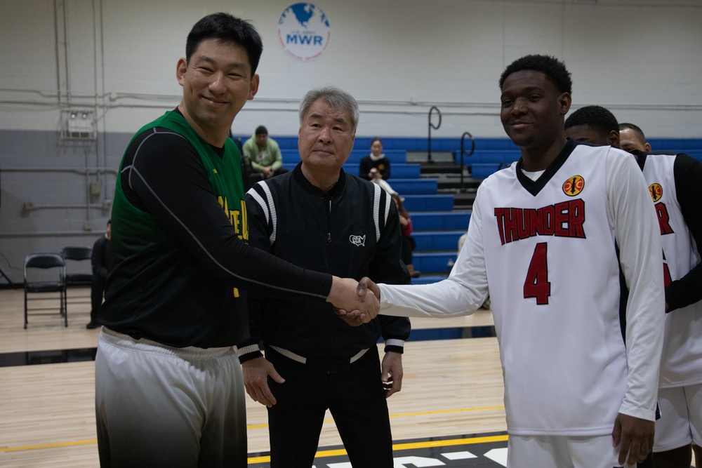 Korean &amp; U.S. Friendship Basketball Event Day 1