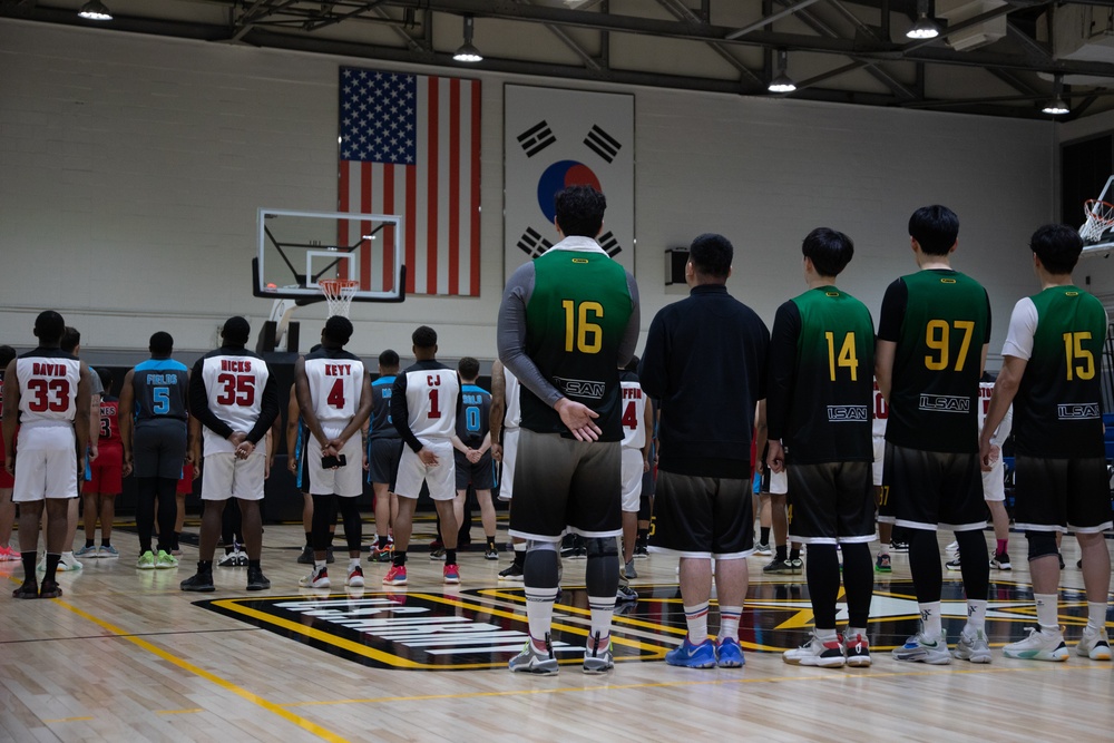 Korean &amp; U.S. Friendship Basketball Event Day 1