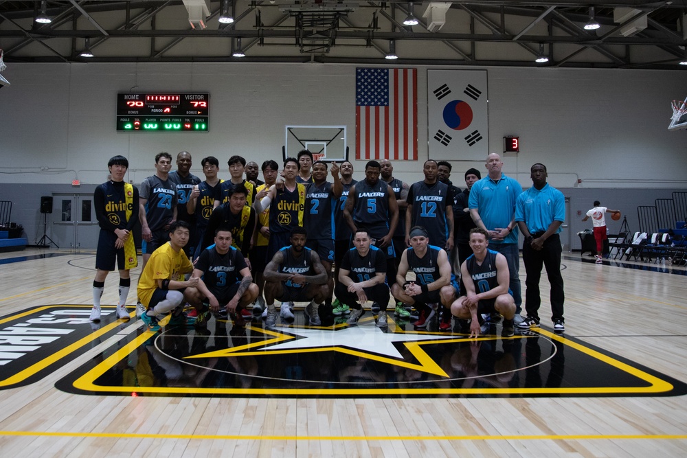 Korean &amp; U.S. Friendship Basketball Event Day 1