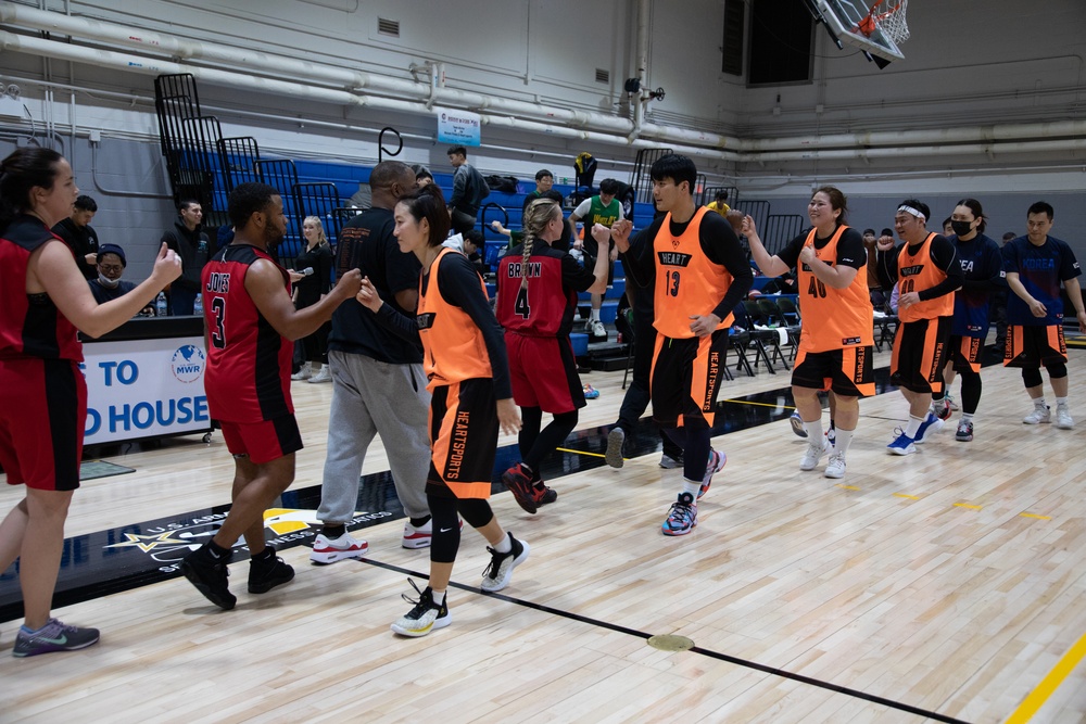 Korean &amp; U.S. Friendship Basketball Event Day 1