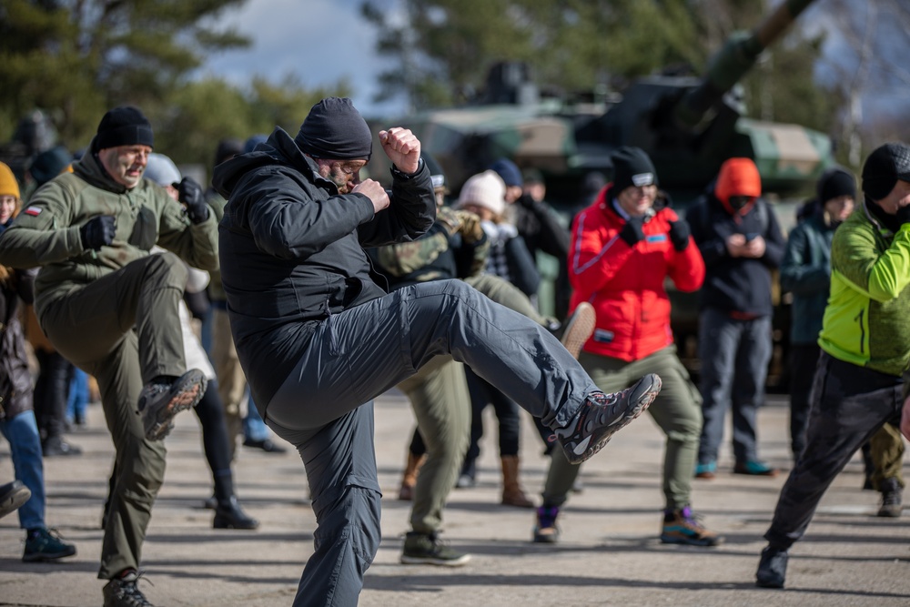 Train with NATO Day in Poland