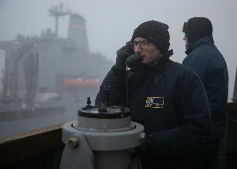 Fueling at Sea