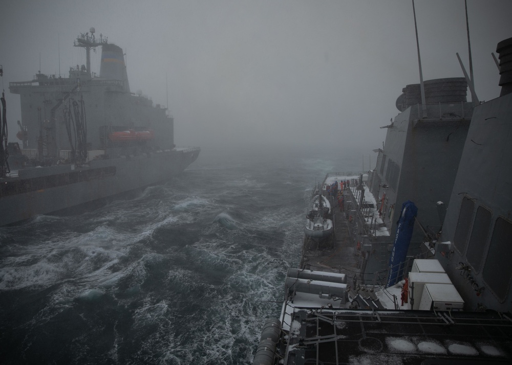 Fueling at Sea