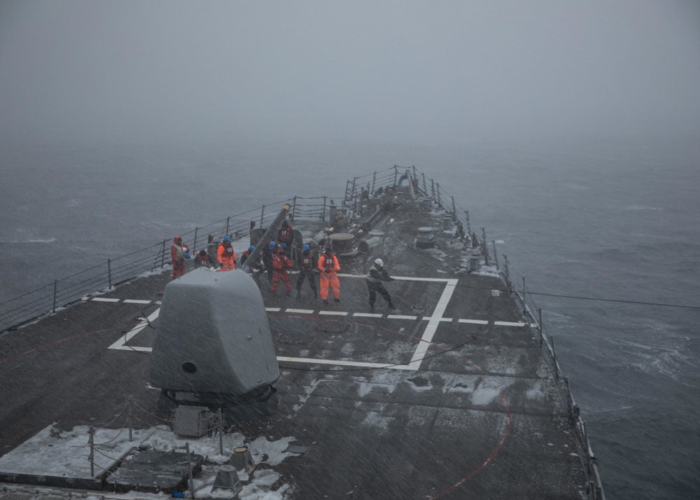 Fueling at Sea